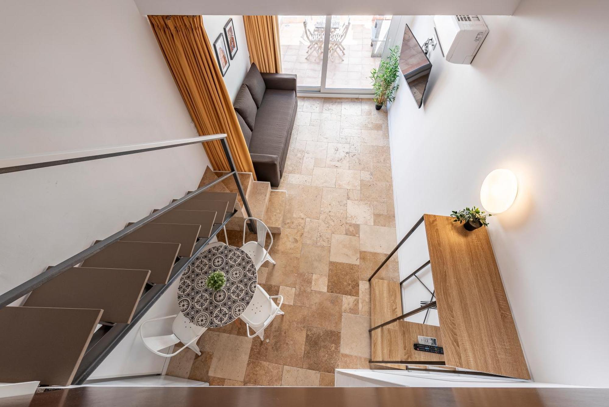 Apartmán Atico Duplex Con Barbacoa Y Terraza En Barri Port Maritim Tarragona Exteriér fotografie